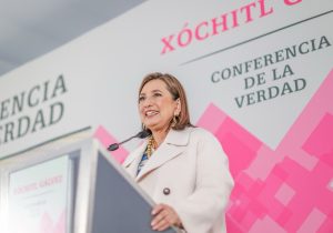Si es calumnia lo del dinero del narco a campaña de López Obrador, pues que lo denuncie: Xóchitl Gálvez