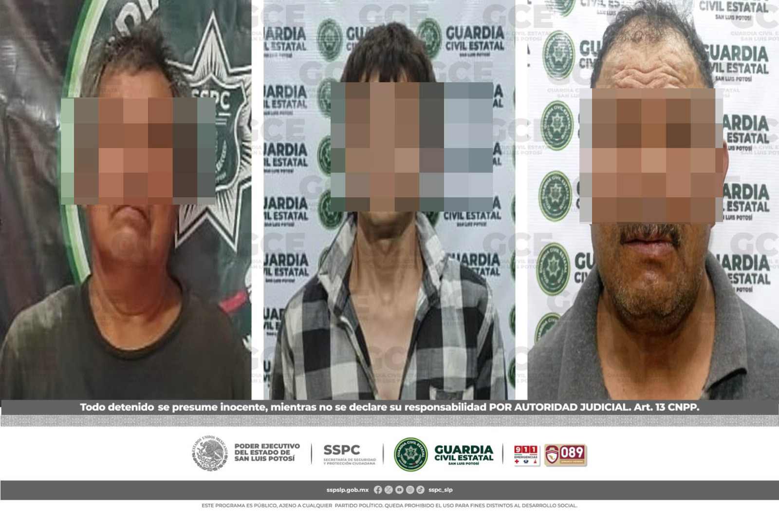 Tres hombres y un menor de edad, son detenidos por guardia civil ...