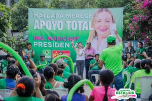 “Con propuestas factibles lograremos que llegue a Matlapa la cuarta transformación», afirmó la candidata de la Coalición Verde-Morena-PT