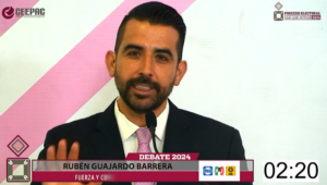 Rubén Guajardo gana debate del quinto distrito local