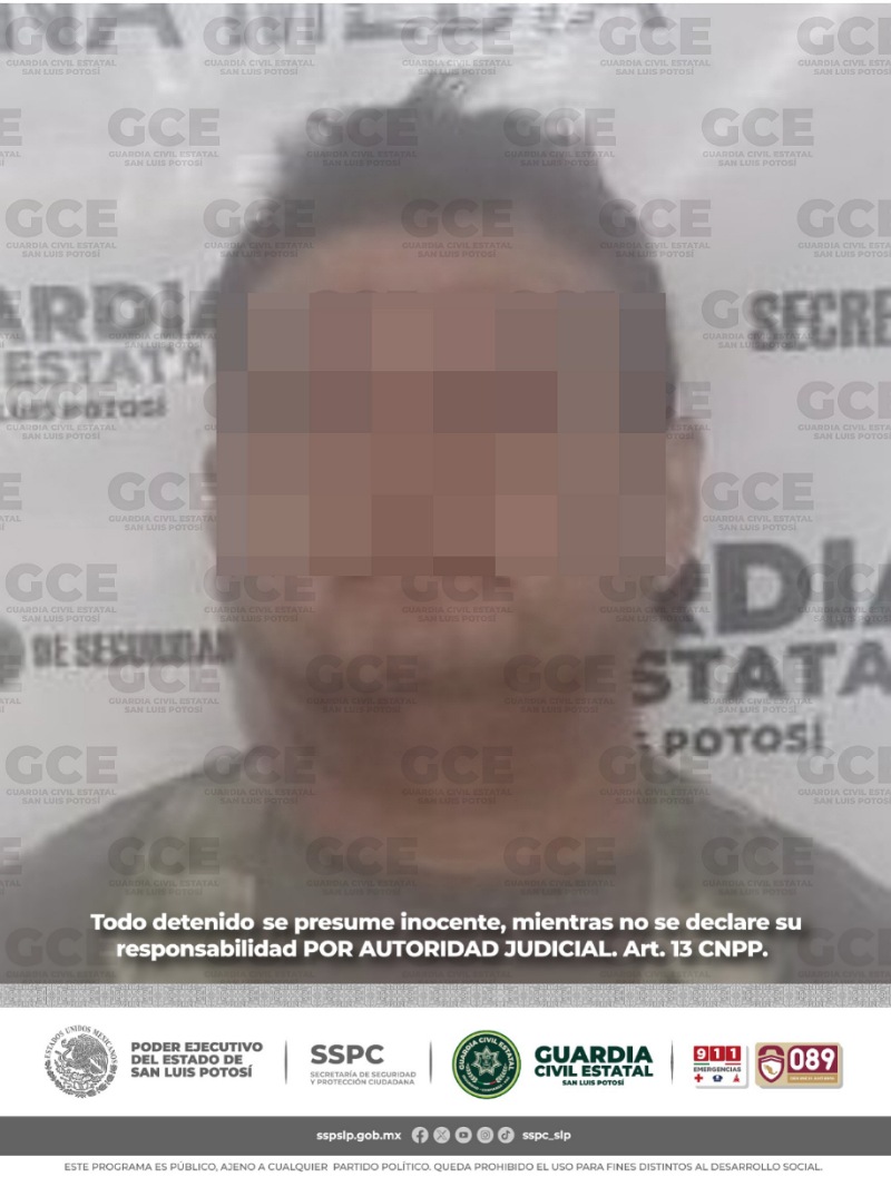 HOMBRE ES DETENIDO POR EL PRESUNTO DELITO DE VIOLENCIA FAMILIAR ...