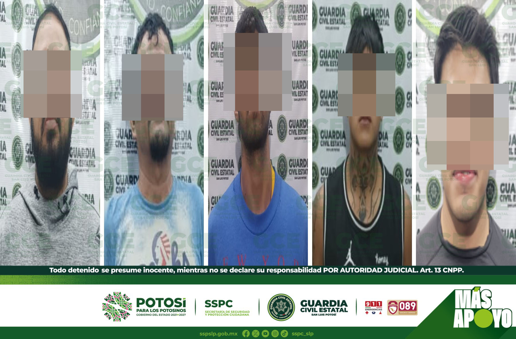 Cinco personas fueron detenidas acusadas de violencia familiar ...