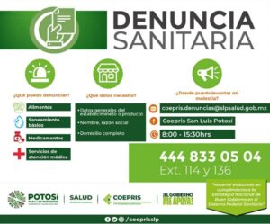 DENUNCIA SANITARIA: HERRAMIENTA PARA EL CONTROL SANITARIO