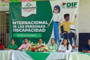 DIF Tamazunchale conmemora el Día Internacional de las Personas con Discapacidad