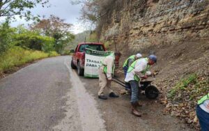 GOBIERNO ESTATAL GARANTIZA CAMINOS EN ÓPTIMAS CONDICIONES DURANTE TEMPORADA DE LLUVIAS