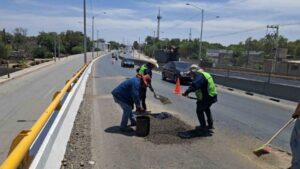 GOBIERNO ESTATAL COMPROMETIDO CON ACCIONES DE CONSERVACIÓN EN VIALIDADES DE SLP