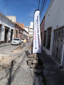 Arranca Interapas rehabilitación sanitaria en “Sebastián Lerdo de Tejada”, en el Centro Histórico de la Capital