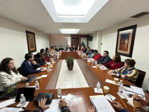 MESA INTERINSTITUCIONAL PARA EL PROCESO DE ELECCIÓN DE PERSONAS JUZGADORAS SE REUNE CON INTEGRANTES DE COMITÉS DE EVAUACIÓN DE LOS TRES PODERES