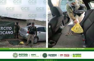 EN OPERATIVO BOMI GUARDIA CIVIL ESTATAL CAPTURA A NARCOMENUDISTA Y ASEGURA 44 OBJETOS “PONCHA LLANTAS”