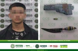 GUARDIA CIVIL ESTATAL DETIENE A MASCULINOS POR DELITOS CONTRA LA SEGURIDAD DE TRÁNSITO Y POSESIÓN DE DROGA