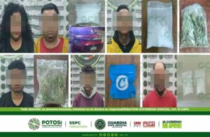 OPERATIVOS DE LA GUARDIA CIVIL ESTATAL DERIVAN EN LA DETENCIÓN DE 23 PERSONAS CON ESTUPEFACIENTES