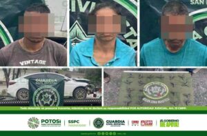 PRESUNTO ASALTANTE DE TIENDA DE CONVENIENCIA ES DETENIDO POR LA GUARDIA CIVIL ESTATAL