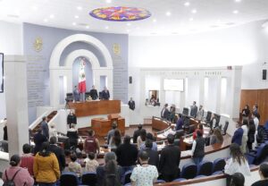 Congreso del estado realiza apertura del segundo periodo ordinario de sesiones, del primer año de ejercicio constitucional.