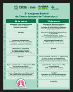 ANUNCIA SALUD ACTIVIDADES PARA CONCIENTIZAR SOBRE  LA LUCHA CONTRA LA TUBERCULOSIS.