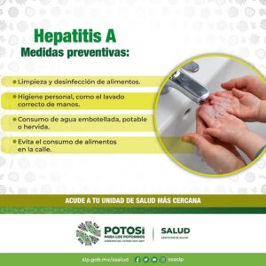 EN TEMPORADA DE CALOR, NECESARIO  PREVENIR  HEPATITIS A