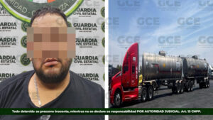 División caminos de guardia civil estatal asegura 70 mil litros de hidrocarburo y detiene  a presunto 