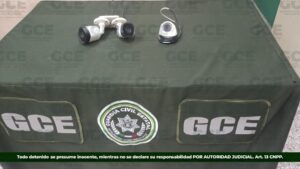 Guardia civil estatal asegura cámaras  de supuesta procedencia ilícita