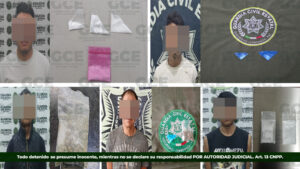 En diferentes operativos,  guardia civil estatal detiene a 24 personas por probable posesión de estupefacientes 