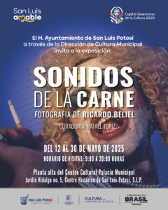 Exposición brasileña “Sonidos de la carne” en Palacio Municipal, dentro de Capital Americana de la Cultura