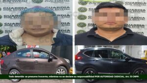 OCHO UNIDADES CON REPORTE DE ROBO SON ASEGURADAS POR GUARDIA CIVIL ESTATAL Y DIVISIÓN CAMINOS; HAY DOS DETENIDOS