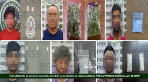 POR PROBABLES DELITOS CONTRA LA SALUD, 26 PERSONAS SON DETENIDAS POR LA GUARDIA CIVIL ESTATAL