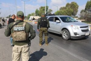 DIVISIÓN CAMINOS DE LA GUARDIA CIVIL ESTATAL Y AUTORIDADES FEDERALES ASEGURAN 63 MIL LITROS DE HIDROCARBURO Y UN VEHÍCULO ABANDONADO