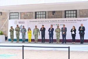 RICARDO GALLARDO CARDONA Y SEDENA INICIAN CAMPAÑA DE CANJE DE ARMAS DE FUEGO EN EL ESTADO