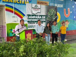 «Adopta un Árbol», compromiso que echa raíces por un Tamazunchale más verde
