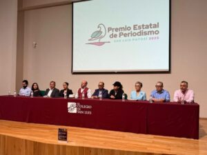 Reconocen el talento periodístico potosino en el Premio Estatal 2025