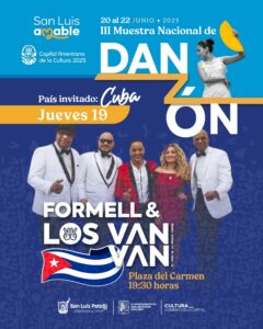 La icónica “Formell y los Van Van”, desde Cuba para San Luis Potosí Capital Americana de la Cultura
