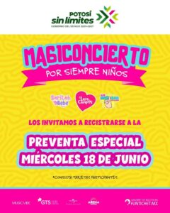 EL MIÉRCOLES INICIA PREVENTA ESPECIAL PARA MAGICONCIERTO POR SIEMPRE NIÑOS