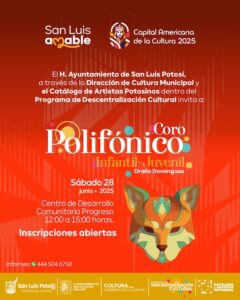¿Qué esperas para ser parte del Gran Coro Municipal Potosino?