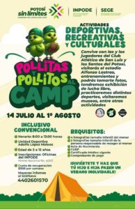 DIVERSIÓN SIN LÍMITES EN CAMPAMENTO DE VERANO DEL INPODE