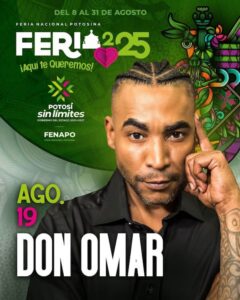 DON OMAR HARÁ VIBRAR SIN LÍMITES LA FENAPO 2025
