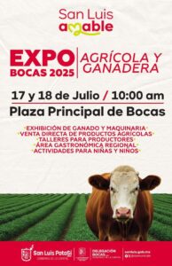 Expo Agrícola y Ganadera Bocas 2025 cambia de sede y se realizará en la Plaza Principal
