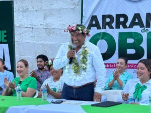 Inicia construcción de espacio multideportivo techado en Xaltipa