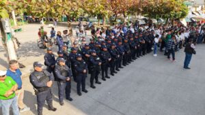 Tamazunchale respalda propuesta de pensiones dignas para policías municipales