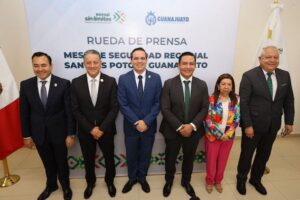 SAN LUIS POTOSÍ Y GUANAJUATO, REFUERZAN ALIANZA REGIONAL POR LA SEGURIDAD SIN LÍMITES