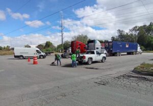 GOBIERNO ESTATAL FORTALECE ATENCIÓN A CALLES EN LA ZONA INDUSTRIAL