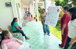 Tamazunchale impulsa la lactancia materna con actividades de salud y concientización