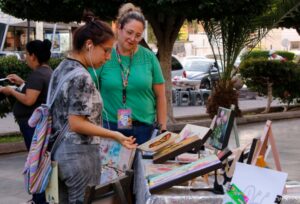 Invitan a familias potosinas a talleres artísticos y ecológicos en el Jardín del Arte de Tequis