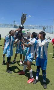 Realizan torneo de fútbol en La Pila como parte de acciones de reinserción social
