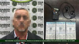 POR VENTA ILEGAL DE BOLETOS PARA EL PALENQUE EN FENAPO, HOMBRE ES DETENIDO POR GUARDIA CIVIL ESTATAL