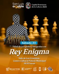 ¿Ya estás listo para conocer al gran Rey Enigma?, Gobierno de la Capital invita
