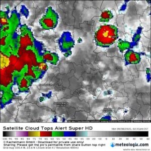 SAN LUIS POTOSÍ SE MANTIENE ALERTA POR LLUVIAS Y TORMENTAS