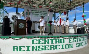 GOBIERNO DEL ESTADO PROMUEVE EL CIVISMO Y PATRIOTISMO EN LOS CENTROS PENITENCIARIOS