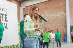 Ruth González  fortalece estructura del PVEM en el Altiplano