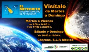 ACTIVIDADES CULTURALES EN EL MUSEO INTERACTIVO EL METEORITO