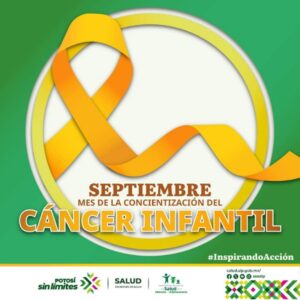 SEPTIEMBRE, MES DE CONCIENTIZACIÓN DEL CÁNCER INFANTIL