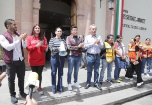 EL CONGRESO DEL ESTADO PARTICIPÓ EN EL SEGUNDO SIMULACRO NACIONAL 2025